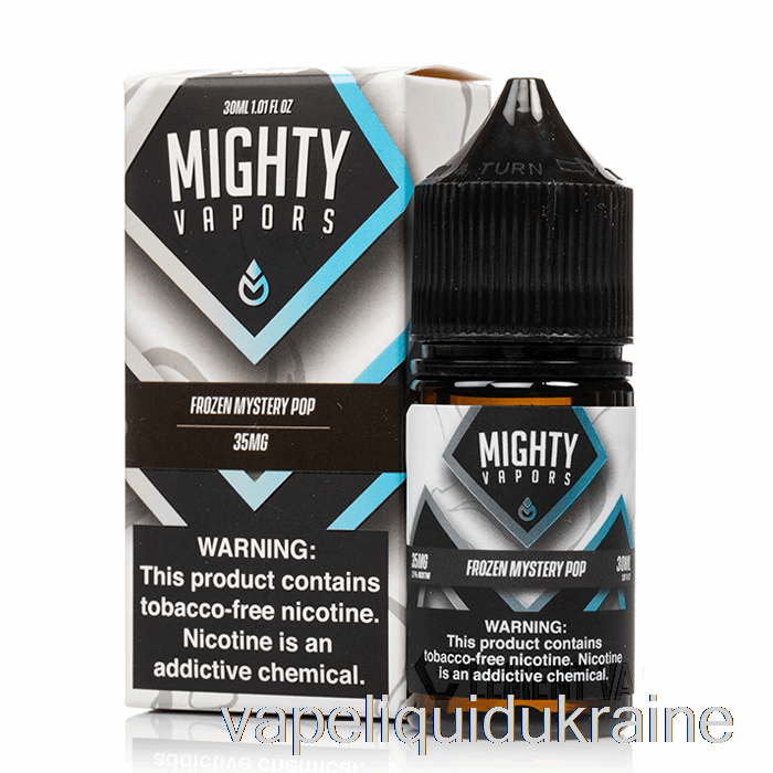 Vape Liquid Ukraine Frozen Mystery Pop - Mighty Vapors Salts - 30mL 35mg